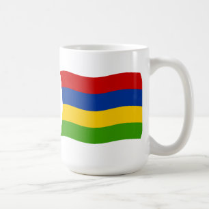 Mauritius-Flagge Tasse