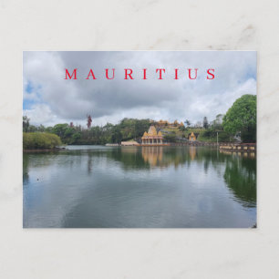 Mauritius Grand Bassin Seeblick Postkarte