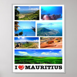 Mauritius - I Liebe - Poster
