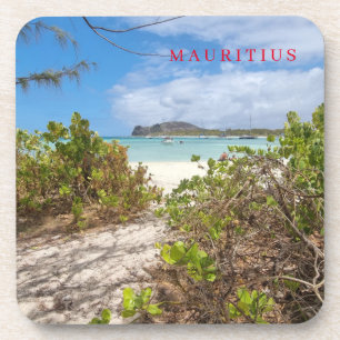 Mauritius Ilot Gabriel Beach View Untersetzer