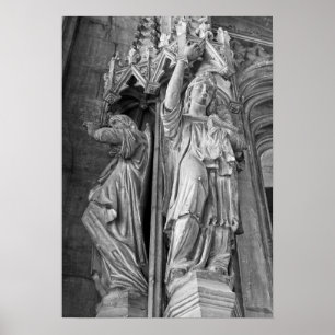 Mauritius-Kirche im Zentrum von Lille, Frankreich Poster