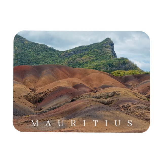 Mauritius-Kühlschrankmagnet Magnet (Horizontal)