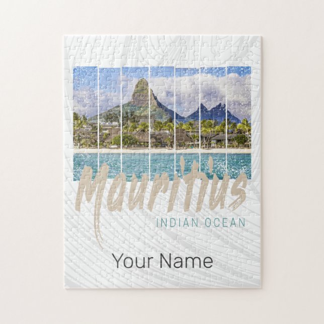 Mauritius Le Morne Brabant Mountain Souvenir (Vertikal)