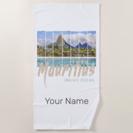 Mauritius Le Morne Brabant Mountain Souvenir Strandtuch