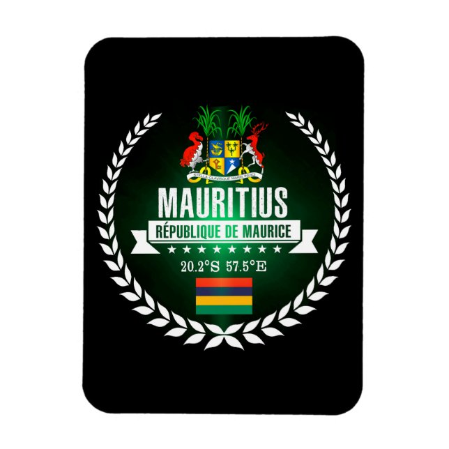 Mauritius Magnet (Vertikal)
