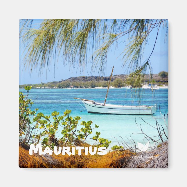 Mauritius - Magnet von Velvet Escape (Vorne)