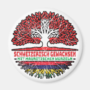 Mauritius Mauritisch Schweizer Schweiz Baum Wurzel Magnet