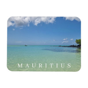 Mauritius Meer- und Himmelsansicht Magnet