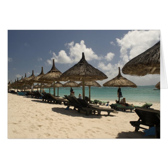 Mauritius, Poste de Flacq. Die Strandlandschaft (Vorderseite (Horizontal))