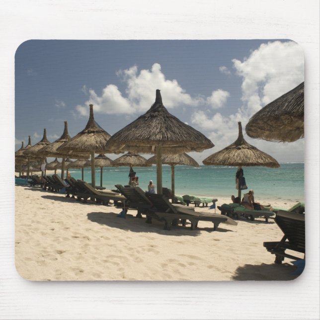 Mauritius, Poste de Flacq. Strandlage Mousepad (Vorne)