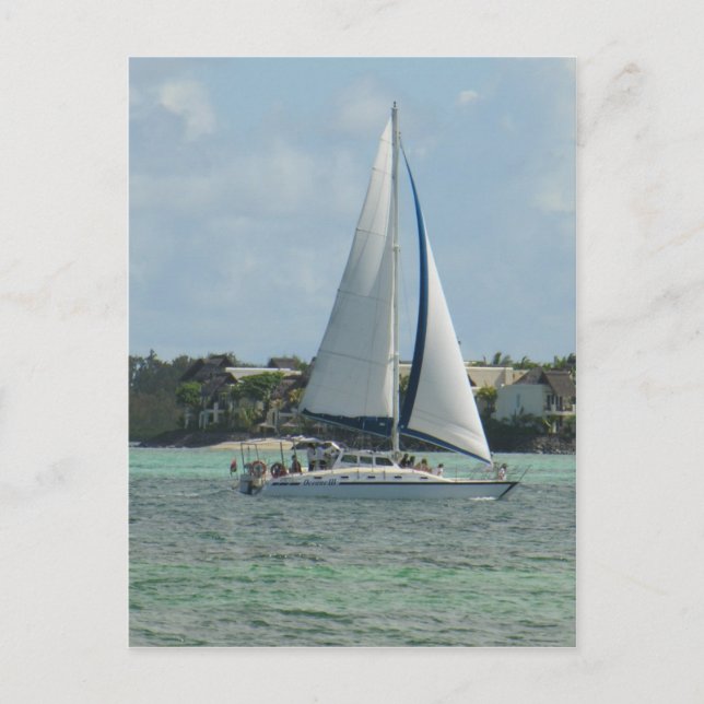 Mauritius Postkarte (Vorderseite)