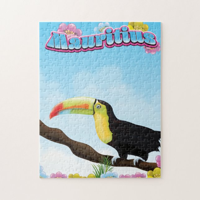 Mauritius Reiseplakat (Vertikal)