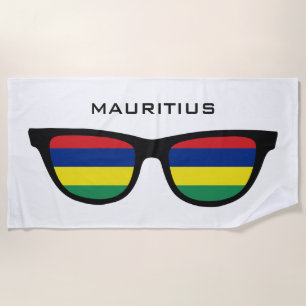 MAURITIUS schattiert kundenspezifisches Strandtuch