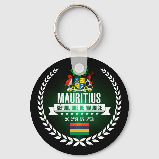Mauritius Schlüsselanhänger (Vorderseite)