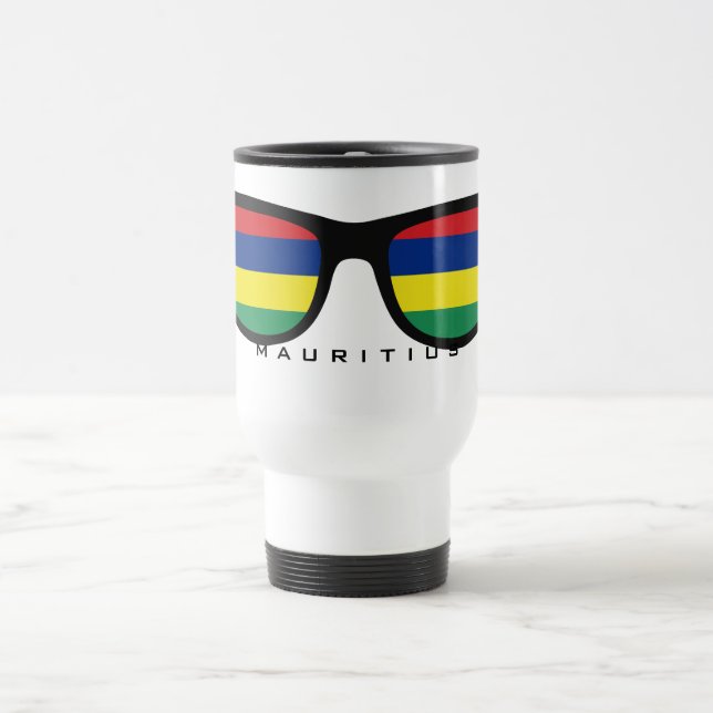 Mauritius Shades benutzerdefinierte Tasse (Mittel)
