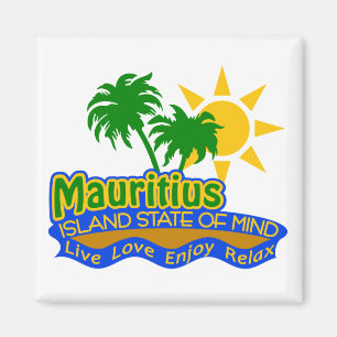 Mauritius-Staat des Sinnesmagneten Magnet