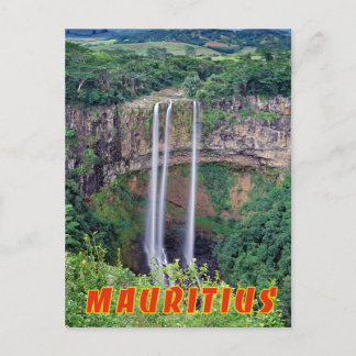 Mauritius, Wasserfälle Chamarel Postkarte