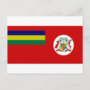 Mauritius Zivil Ensign Postkarte