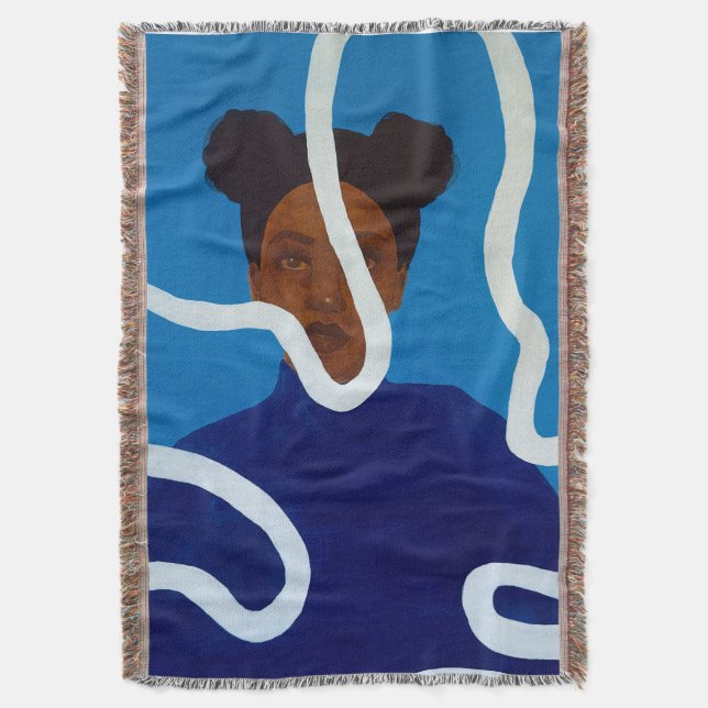 Maus #1 Blanket Decke (Vorderseite Vertikal)