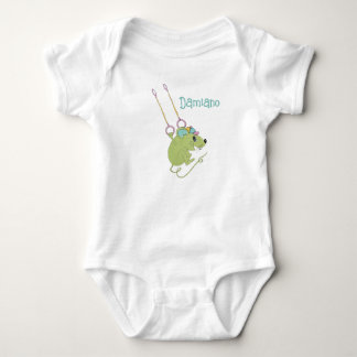 'Maus Acrobatics' - Individuell anpassbarer Baby B Baby Strampler