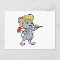 Maus als Bauer mit Ax & Hat
