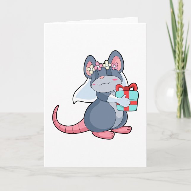 Maus als Bridge mit Veil & Gift.PNG Karte (Vorderseite)