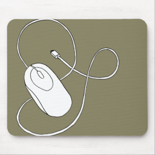 Maus auf Mousepad