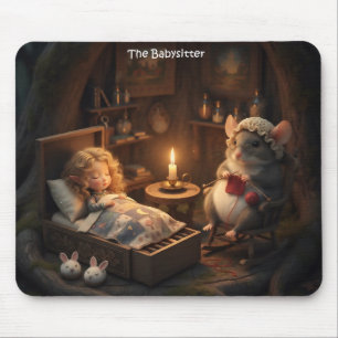 Maus-Babysitter Mousepad