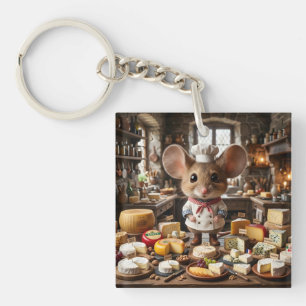 Maus Cheesemaster Schlüsselanhänger