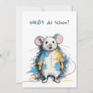 Maus Einladung