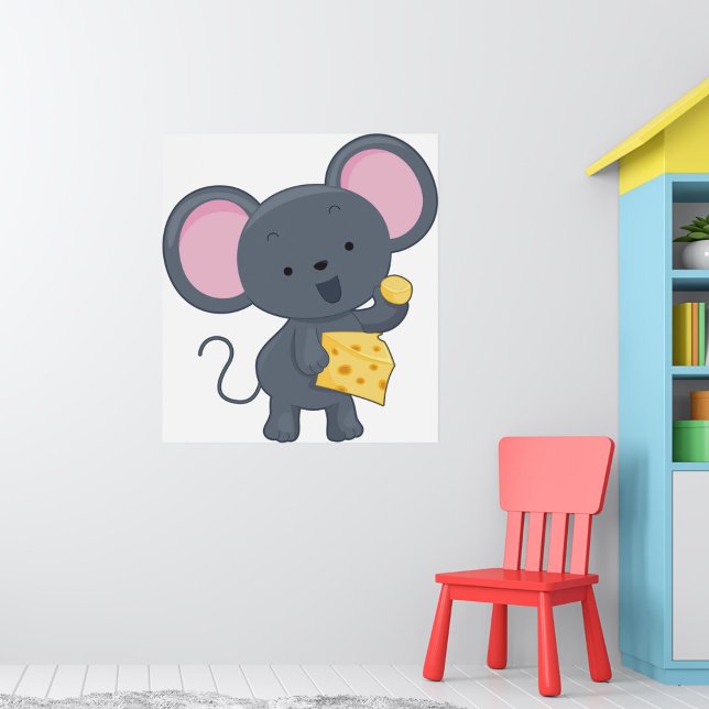 Maus essen Käse Poster (Von Creator hochgeladen)