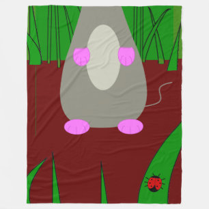 Maus Fleecedecke