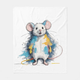 Maus Fleecedecke