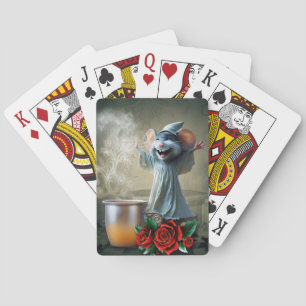Maus in einem Nachgown: The Night of Crazy Tunes. Spielkarten