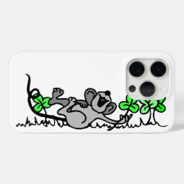Maus in Kleeblättern Case-Mate iPhone Hülle
