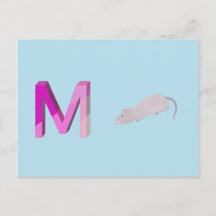 Maus-Karte Postkarte