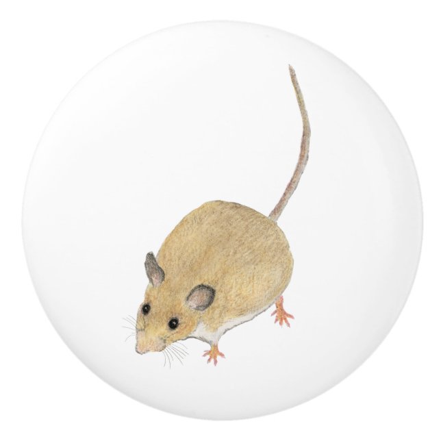 Maus Keramikknauf (Vorderseite)