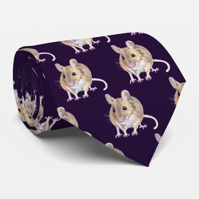 Maus Krawatte (Gerollt)