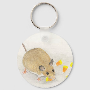 Maus mit Candy Corns Schlüsselanhänger