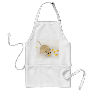 Maus mit Candy Corns Schürze