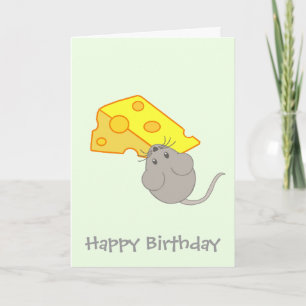 Maus mit Käse Karte