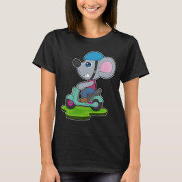 Maus-Motorrad T-Shirt