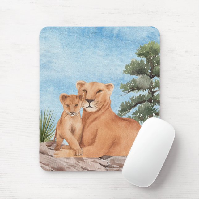 Maus-Pad der Mutter Liebe Mousepad (Mit Mouse)