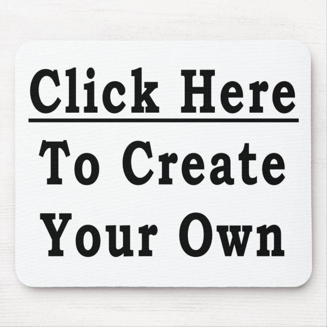 Maus-Pad (Erstellen Sie Ihre eigenen Daten) Mousepad (Vorne)