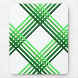 Maus-Pad - Grüne Streifen überquert Mousepad