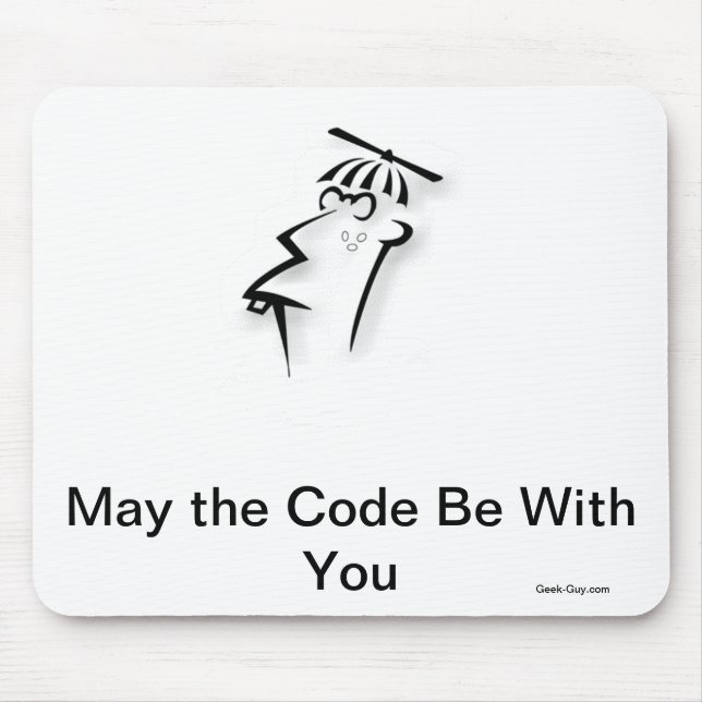 Maus-Pad - Kann der Code bei Ihnen sein Mousepad (Vorne)
