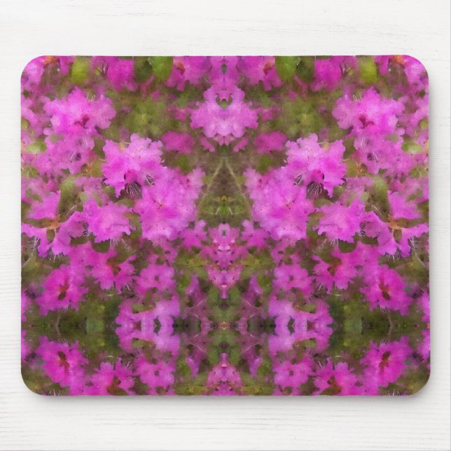Maus Pad - Lila Rhododendren Mousepad (Vorne)