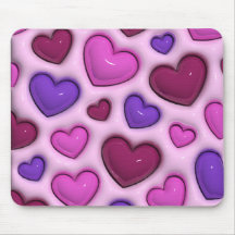 Maus-Pad mit 3D-Glosshörnchen