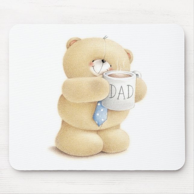 Maus Pad mit einem Teddy Bären. Mousepad (Vorne)
