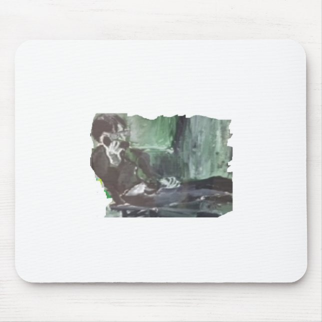 Maus-Pad /Original-Kunst/Drucken Mousepad (Vorne)